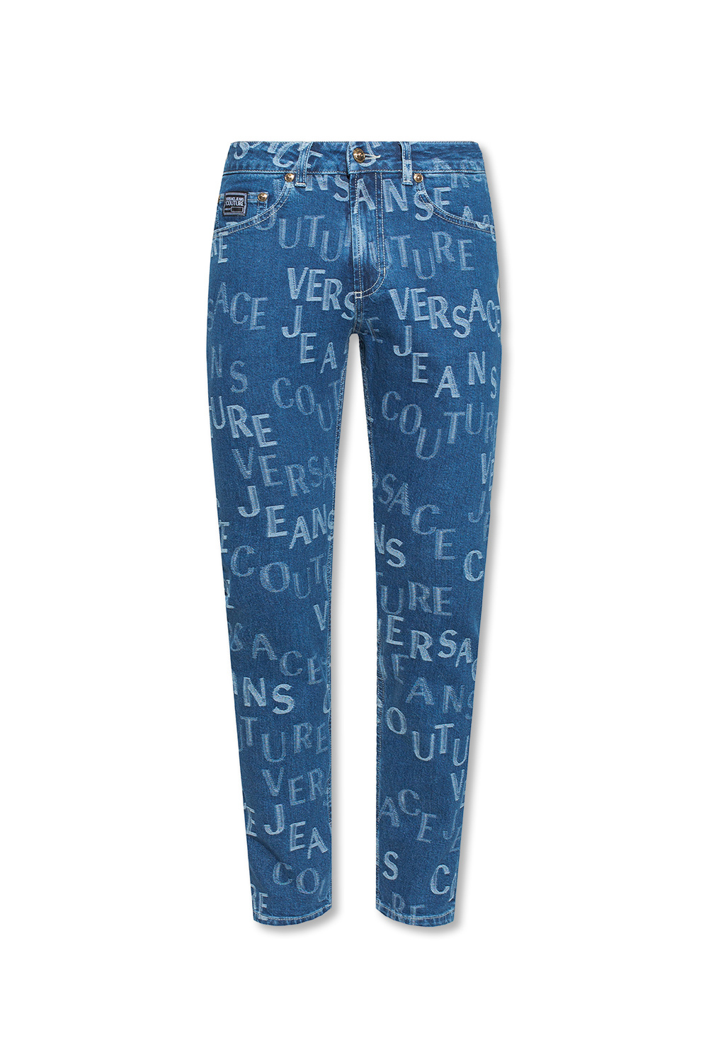 VERSACE JEANS COUTURE 78GAGT00CJ01TG03 関税送料込 Men's Clothing | Versace Jeans Couture Jacquard jeans